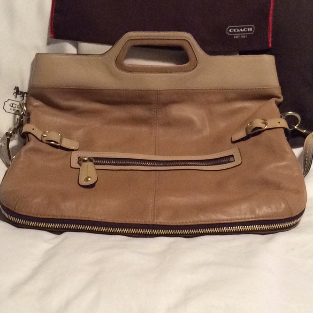 EUC Leather Coach Bag